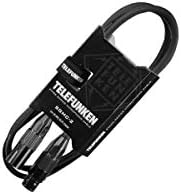 Telefunken Stage Series XLR Mic Cable 2 m црна