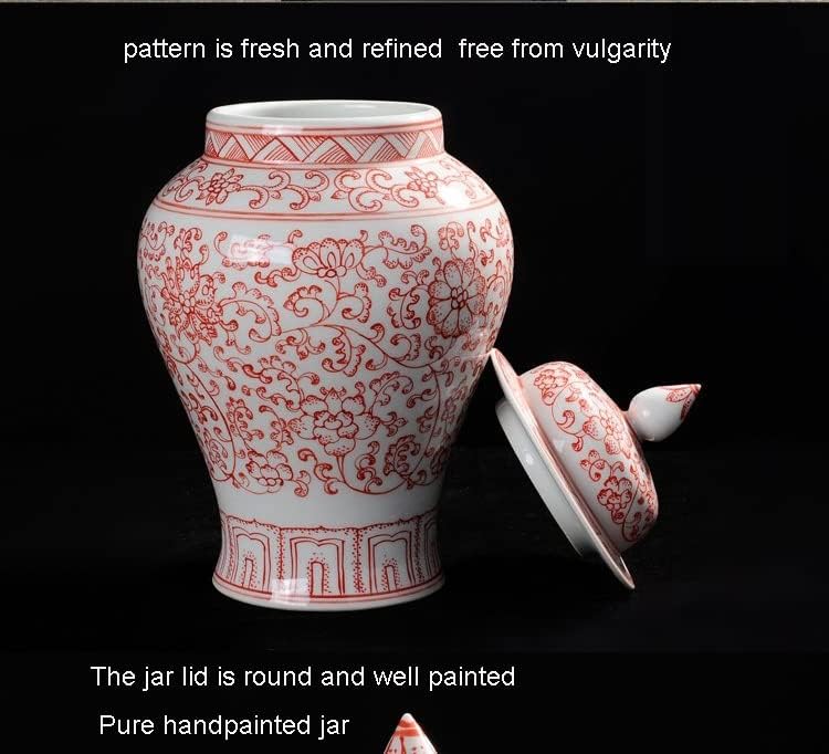 SDFGH керамика ѓумбир тегла рачно изработена антикеваза со црвен елегантен и убав благајник