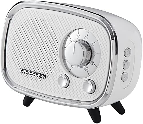 Crosley CR3039A-WH RONDO RONDO RETRO PROSTABLE BLUETOOTH BLUETOOTH, бел