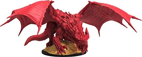 Епски средби: Lair of The Red Dragon-RPG Fantasy Hearlyplaying Tabletop-Game со огромна шеф минијатурна, двострана игра, и--Game