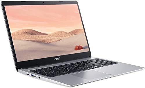 Acer 2022 15.6 FHD IPS Chromebook Со Екран На Допир, Intel Dual-Celeron N Процесор До 2.50 GHz, 4GB RAM МЕМОРИЈА, 32GB SSD, Нумеричка Тастатура, Ултра-Брз WiFi, Chrome OS-