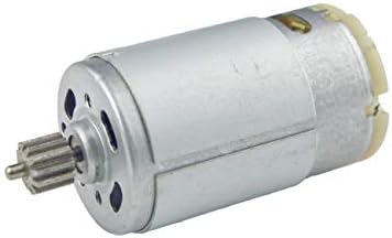 Chancs вртежен момент магнетски мини електричен мотор 390 DC 6V 19000rpm со опрема од 12 заби за DIY играчки автомобили