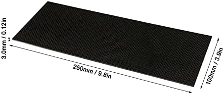 Глоглоу јаглеродна табла, 3К сјајни јаглеродни влакна лим чиста јаглеродна влакна ламинат плоча Твил ткаени јаглеродни влакна табла за DIY занаети