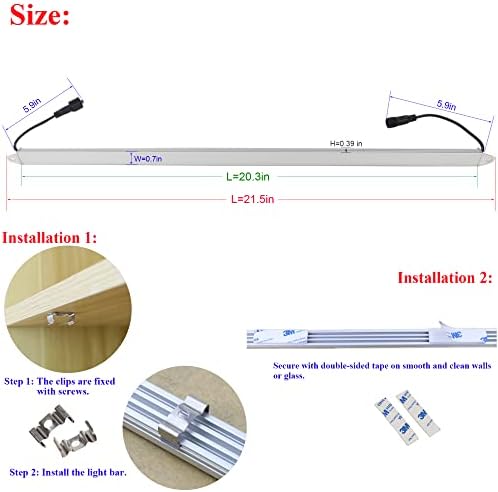 Ledenet Две 20 SMD 5730 Супер Светла Аквариум КОРАЛНИ LED Лента Светла - ВОДООТПОРЕН Led Фабрика Расте Осветлување 12v DC бар