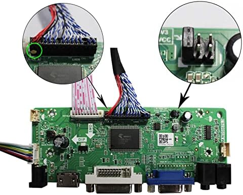 VSDISPLAY HD-MI VGA DVI Аудио Lvds Контролер Одбор 30 pin за 17 19 1280x1024 M170EG01 M170EN01 M170EN06 M170ETN01 1 Лцд Игри