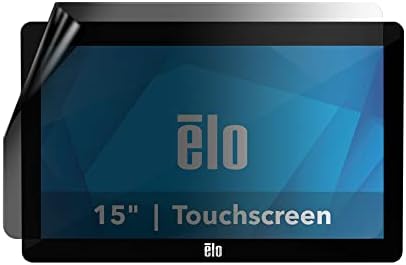 Целосна приватност Lite 2-насочен анти-сјај анти-список филтер за заштита на филтрирање на филмот, компатибилен со ELO 1502L 15 Монитор на екранот на допир E125496