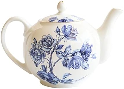 ZLXDP Англиски попладневен чај сет чајник чај чаша чинија чинија со двојно овошје плоча чајник постави подароци