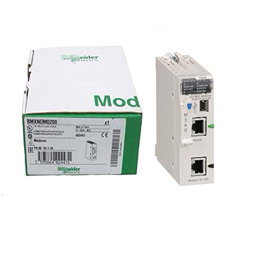 BMXP34202020 Модул Modbus Ethernet BMXP342020 PLC модул запечатен во полето 1 година гаранција брза