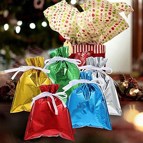 УПКОХ 5 парчиња Торби Торби За Чување Подароци Торбички За Бонбони
