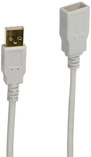 USB 2.0 Машко До Женско Продолжување 28/24awg Кабел-1.5 ft