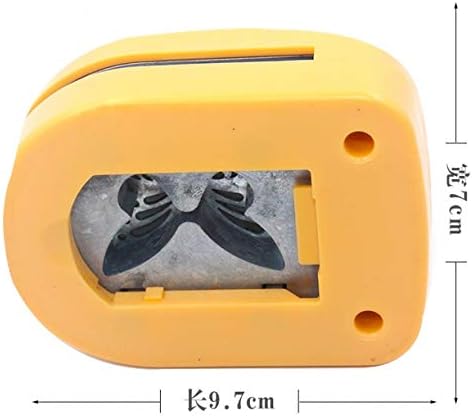 Ongонгџијуан x-large 3D пеперутка форма на путер занаетчиски пеперутки дупки за дупки за скриптирање за деца