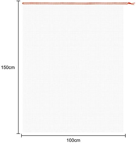 Избегнува големи 2 парчиња градинарска бариера за птици, 3 x 4,5 метри растителни мрежи мрежни мрежи со овошје, со влечење, растителни кеси за покривање на грешки, зашт