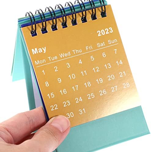Календари за календари за календари на Абоофан 2023 Меморид за календари за џеб, 2023 Дневен календар за десктоп за дневно планирање