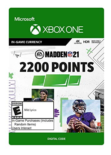 Маден Нфл 21: 2200 Маден Поени-Xbox One [Дигитален Код]