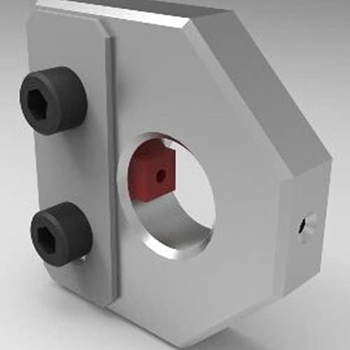 Конектор за филамент на абнанаметал за делови за поправка на 3Д печатач за PLA/ABS/HIPS/PC/PETG