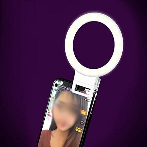 Czdyuf Selfie Прстен Светлина USB Полнење Selfie Преносни Блиц Предводена Камера Телефон Фотографија Прстен Подобрување На Светлината Фотографија