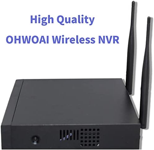8 канален WiFi NVR рекордер за систем за безбедност на домашна безбедност, 3K 5.0MP 1536P мрежен видео рекордер, NVR рекордери со