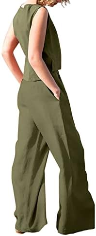 Постелнина Панталони Комплети За Девојки Лето Fall 2 Парчиња Панталони Комплети Жени 2023 Облека Мода Редовно Вклопување АГ