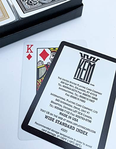 Кем Arrow црно и злато, големина на покер - Стандардни картички за играње индекс - 1017399