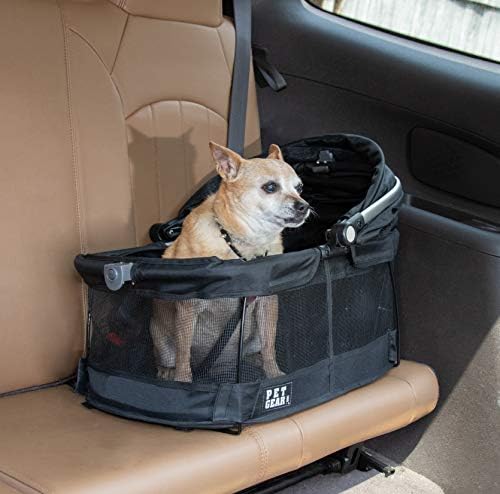 Пет Опрема Поглед 360 Миленичиња Безбедност Превозникот &засилувач; Автомобил Седиште за Мали Кучиња &засилувач; Мачки Притисни Копчето Влез
