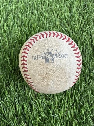 Игра на Мигел Кабрера Детроит Тигерс користеше бејзбол 2013 „Alds Game 5“ MLB Auth - MLB игра користеше бејзбол