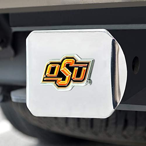 FanMats NCAA Unisex -Adult Color Hitch - Chrome