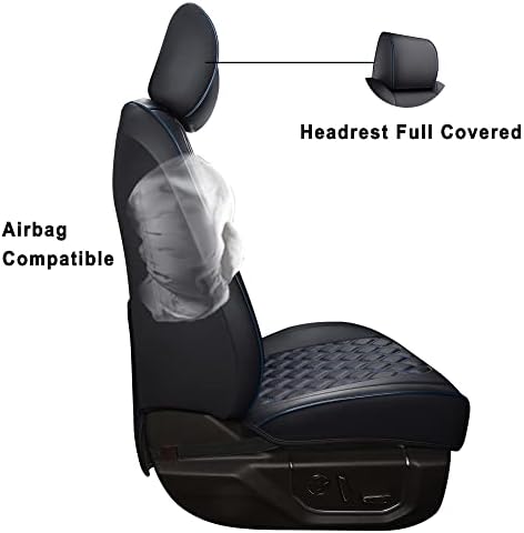 Обвивките за седиштата на Huidasource, Faux Fore Front & Rear Crumon Seat Закрива 5 парчиња, водоотпорен капаче за перниче за седишта, прилагодено