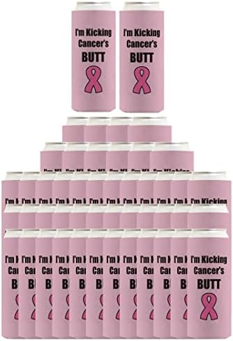 Свесност За Рак На Дојка Розова Лента Сакан Преживеан 12 Пакет Може Ладилници За Ладење Ладилници Розова