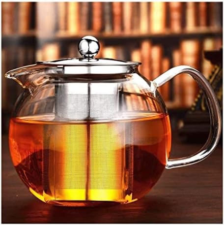 Имајзабавен Чајник Чајник Чајник Отпорен На Топлина Стаклен Тенџере Чајник Со Филтер Филтер Чај Одвод Чај Чај Чај Чај Чајник