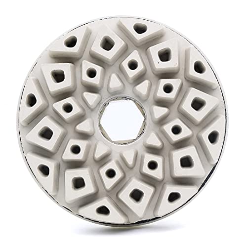 Subrilli 4 инчи за заклучување на полжав дијамантски раб полирање мермер гранит камен мелење диск за пескарење на тркала 1500