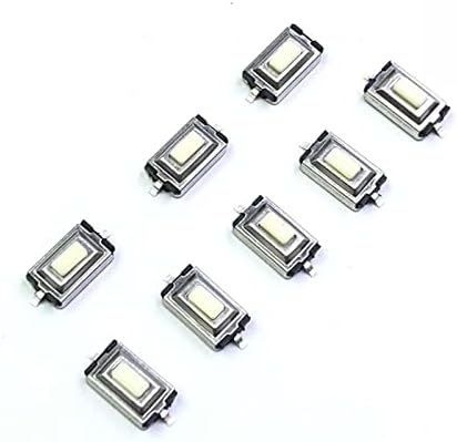 Копче за прекинувач за прекинувач GoOffy 20PCS/LOT TACT TACT MICRO SWITCH 3X6X2.5 TACTILE PUST CONTEN SWITCH 3 * 6 * 2,5 mM SMD