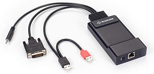 Црна Кутија Смарагд Нула U DVI КВМ-Над-IP Предавател