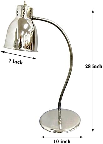 Табела за топлинска ламба со храна со единечни светилки затоплување на храна за греење на комерцијална станица за резба)
