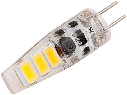 Aexit AC/DC12V 1.5 W уреди за Осветлување И контроли G4 5730SMD LED Сијалица од пченка 6-ПРЕДВОДЕНА Силиконска Светилка Топло Бело