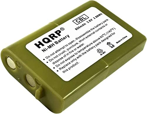 HQRP 4-пакет без безжична батерија Компатибилна со Panasonic HHR-P103 / HHRP103, HHR-P103A / HHRP103A, тип 25, KX-TCA158, KX-TCA158ES,