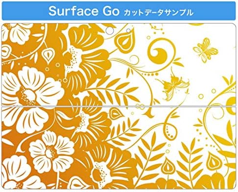 Декларална покривка на igsticker за Microsoft Surface Go/Go 2 Ultra Thin Protective Tode Skins Skins 000711 Цветна градација