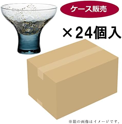 東洋 佐々 ガラス ガラス Toyo Sasaki Glass 10366lbs ладно стакло, чаша со високи штанд, железо од печка Yachiyo, направено во Јапонија, доаѓа во кутија