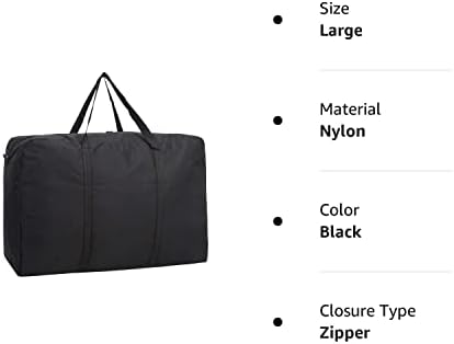 Црна Голема Торба За Складирање Облека Оксфордска Ткаенина 600Д Водоотпорна Торба За Движење И Складирање На Патувања 150 литри Голема Торба за Складирање Со Патент ?