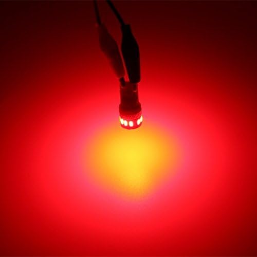 Ала Осветлување 2х Супер Светло Црвено W5W 168 LED Светилки Центар Висока Монтажа Стоп 3 Та Сопирачка Мапа Светлосни Светилки Компатибилни Со