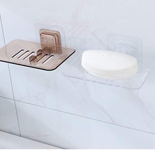 Doitool 4 парчиња wallид монтиран сапун решетка за сапун за складирање решетката за складирање на сапун сапун сапун одвод за сапун сапун сапун сапун сапун