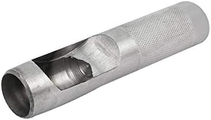 Кожа од X-Ree Chinurled Driph Dill Dright Bart-Stap Belt Hollow Hole Punch 20mm Dia (Correa de Vástago Estriada Cuero Perforado Agujero de Agujero de 20 mm de diámetro