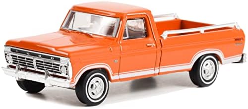 1973 Ф-100 Истражувач Пикап Камион Портокалова в/Бели Ленти Истражувач Специјална Продажба! Гроздобер Реклама Автомобили Серија 8