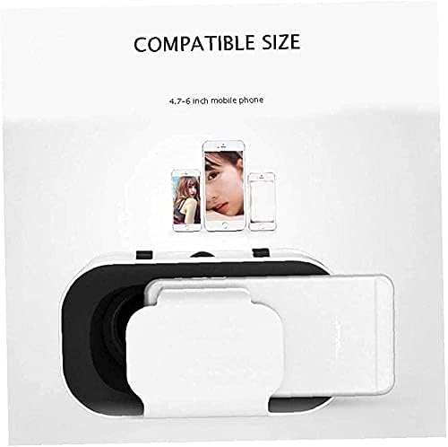 Виртуелна реалност на Fedrui VR слушалки, слушалки за 3D очила VR очила, анти-сини светло заштитени со очила за HD универзални