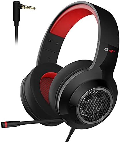 Edifier G4 SE Слушалки За ИГРИ ЗА PS4, КОМПЈУТЕР, Xbox One Контролер,Поништување На Бучава Преку Слушалки За Уши Со Микрофон, Стерео Бас