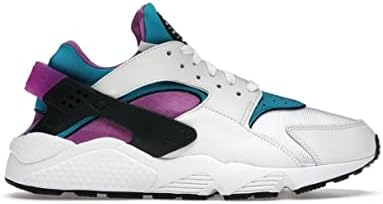 Nike Mens Air Huarache OG чевли, бела/акватонска длабока магента, 8,5