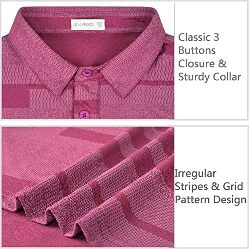 Поло кошули за мажи суви вклопуваат кратки ракави печати влага за колење на тениски маица за голф тенис