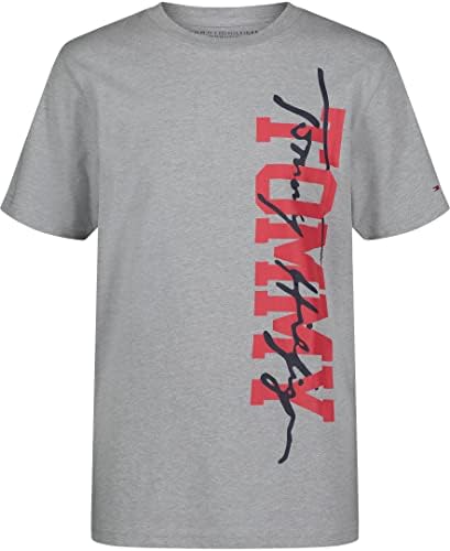 Голема маица за кратки ракави на Томи Хилфигер Момци