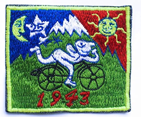 Imzauberwald LSD HOFMANN 1943 Day Bicycle Day Patch Original