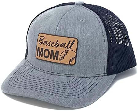 Crave Chats Бесбол мајка капа, бејзбол мајка камионџија, опрема за безбол мајка, мама за бејзбол тим, бејзбол мама подароци за жени