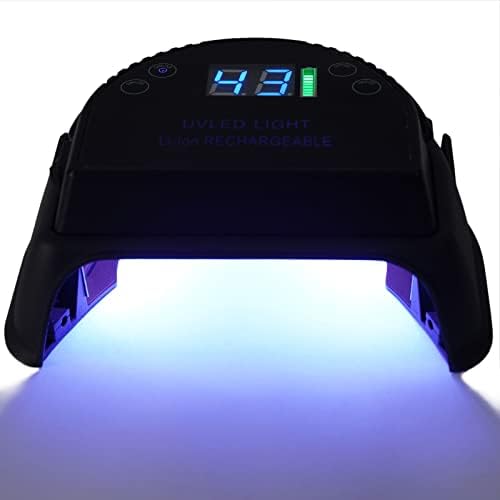 64W безжичен UV LED LED ламба за нокти, LED LED гел за нокти за лекување на салони за салони за време